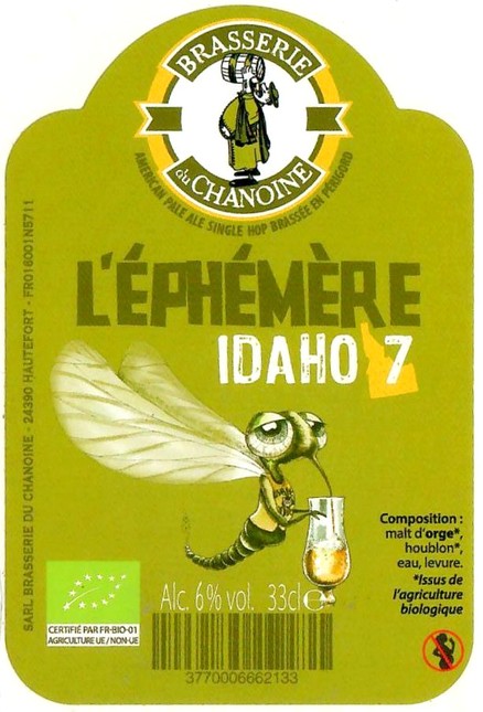 Etiquette BRASSERIE DU CHANOINE 28