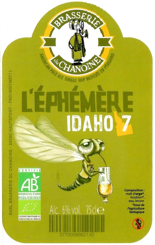 Etiquette BRASSERIE DU CHANOINE 39