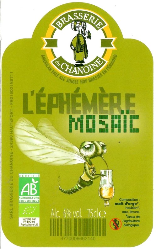 Etiquette BRASSERIE DU CHANOINE 40