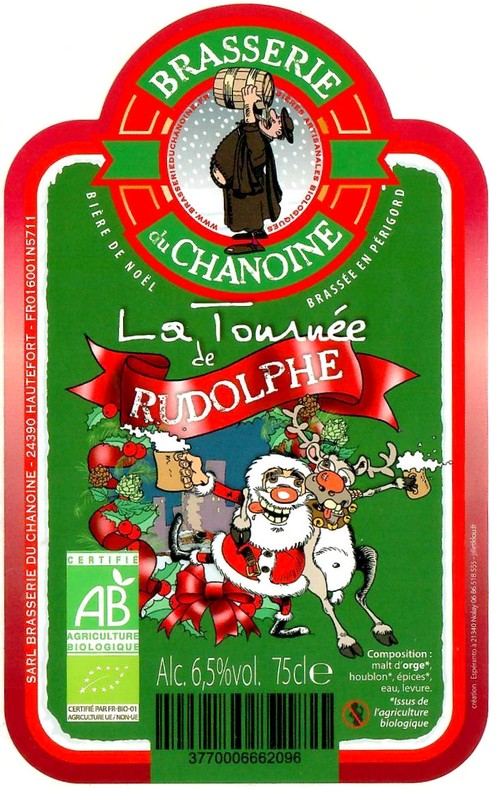 Etiquette BRASSERIE DU CHANOINE 42