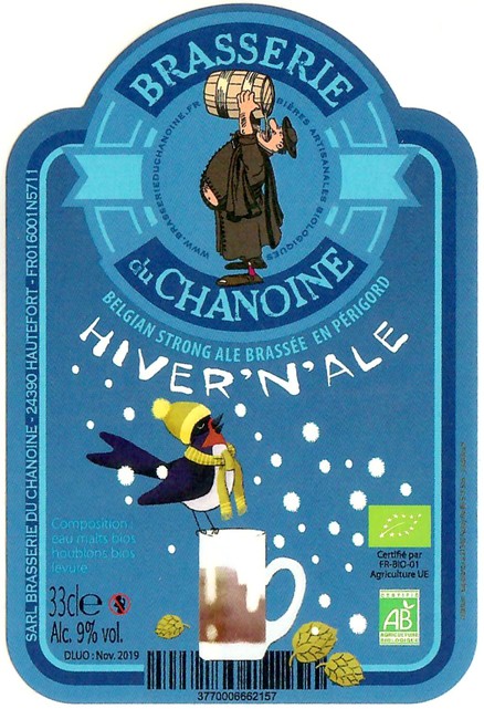 Etiquette BRASSERIE DU CHANOINE 44