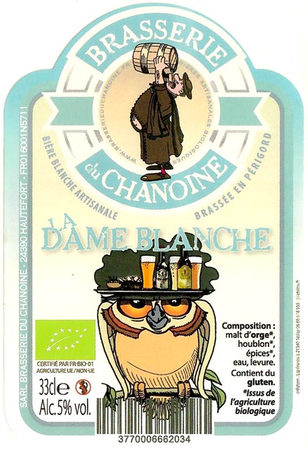 Etiquette BRASSERIE DU CHANOINE 46