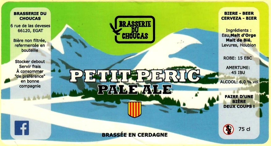 Etiquette BRASSERIE DU CHOUCAS 04