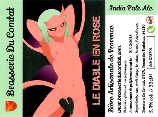 Etiquette BRASSERIE DU COMTAT 04