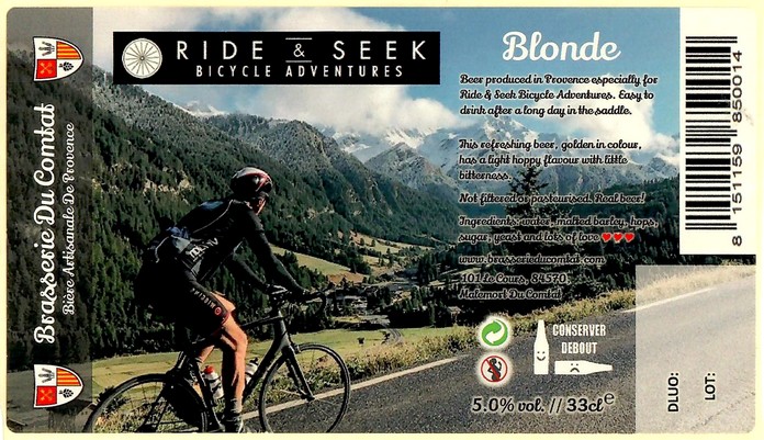 Etiquette BRASSERIE DU COMTAT 16