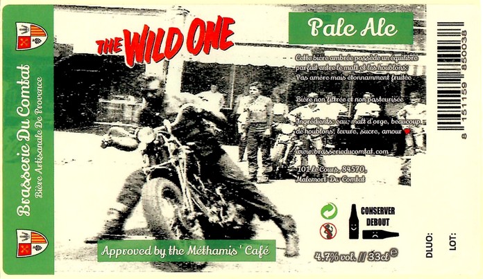 Etiquette BRASSERIE DU COMTAT 21