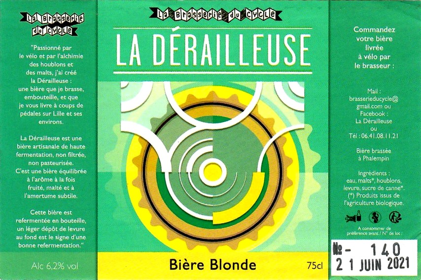 etiquette BRASSERIE DU CYCLE 02