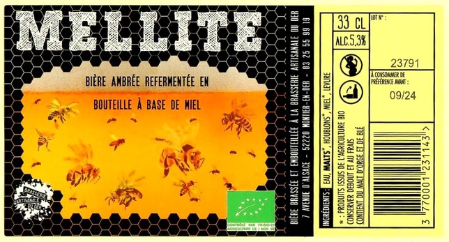 Etiquette BRASSERIE DU DER 53