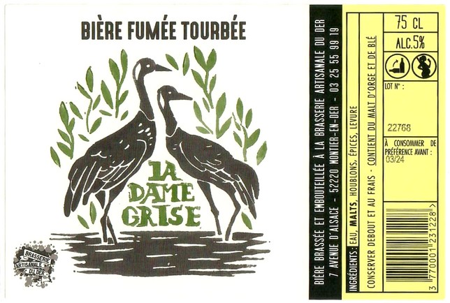Etiquette BRASSERIE DU DER 65
