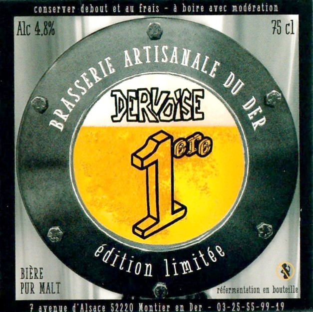 Etiquette BRASSERIE DU DER 68