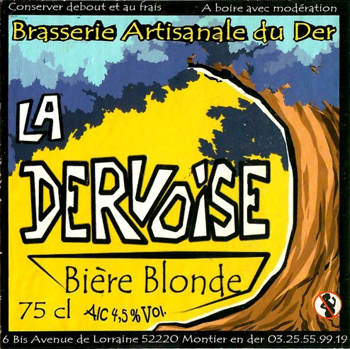 Etiquette BRASSERIE DU DER 74