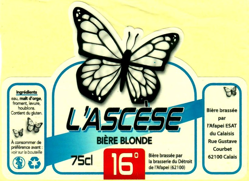 Etiquette BRASSERIE DU DETROIT 04