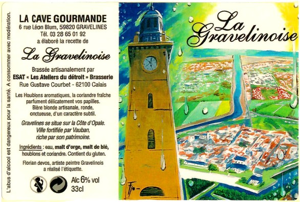 Etiquette BRASSERIE DU DETROIT 17