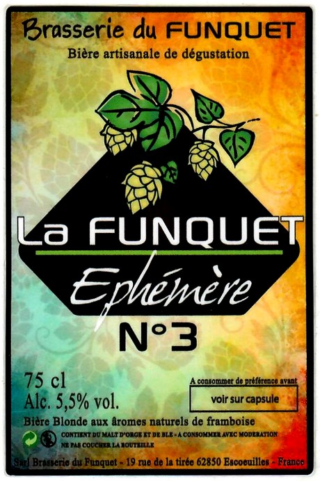 etiquette BRASSERIE DU FUNQUET 04