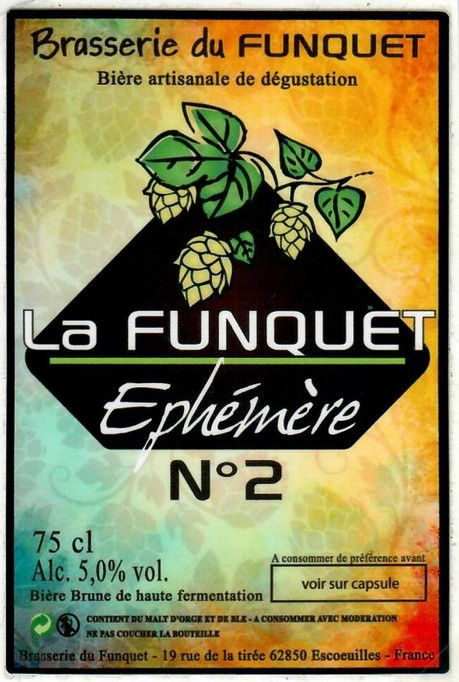 etiquette BRASSERIE DU FUNQUET 05