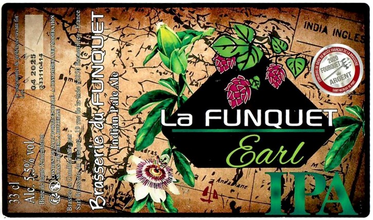 Etiquette BRASSERIE DU FUNQUET 12