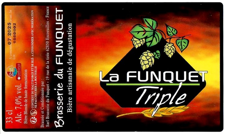 Etiquette BRASSERIE DU FUNQUET 13