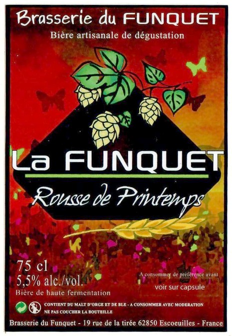 Etiquette BRASSERIE DU FUNQUET 19