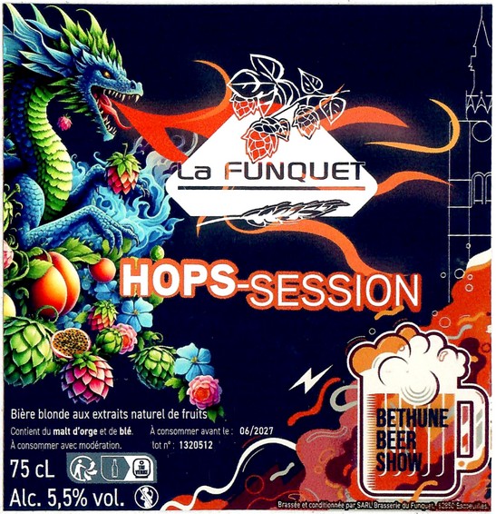 Etiquette BRASSERIE DU FUNQUET 26