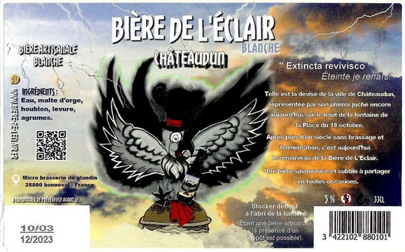 Etiquette BRASSERIE DU GLANDIN 26