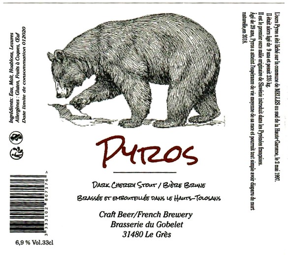 etiquette BRASSERIE DU GOBELET 01