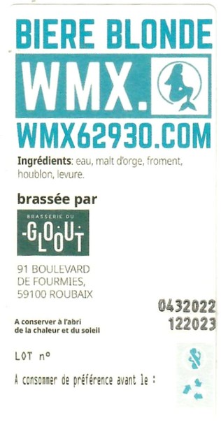 Etiquette BRASSERIE DU GOULOT 02B