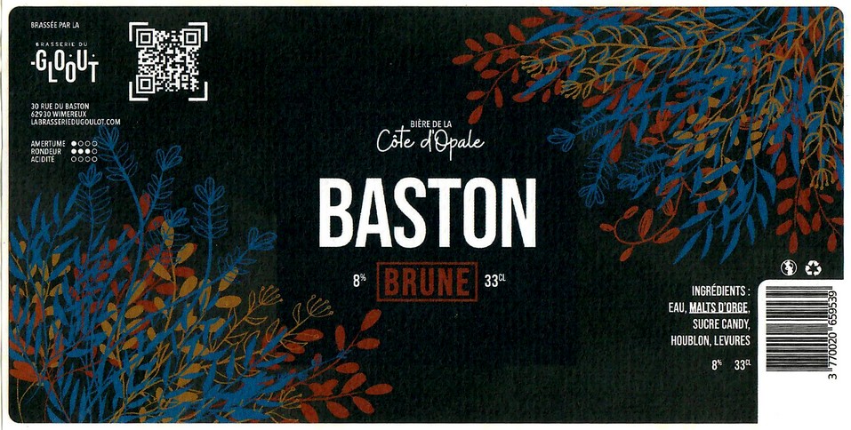 Etiquette BRASSERIE DU GOULOT 62 09