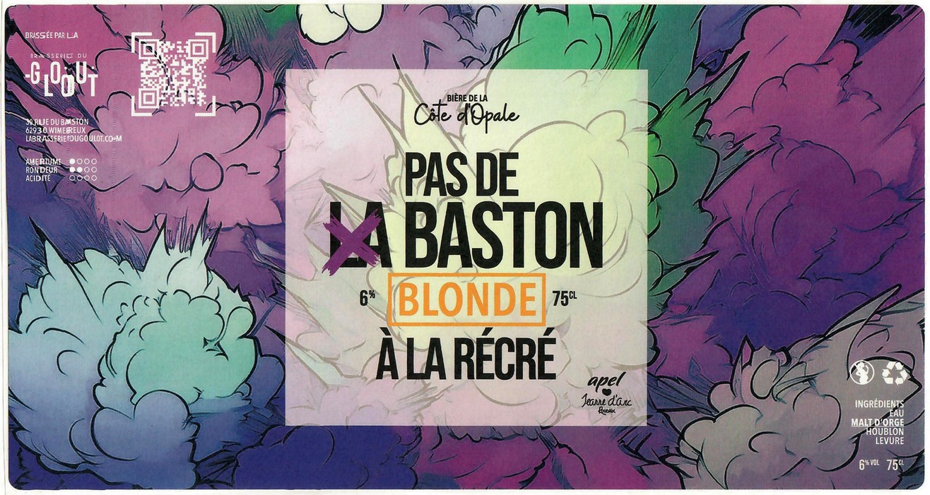 Etiquette BRASSERIE DU GOULOT 62 21