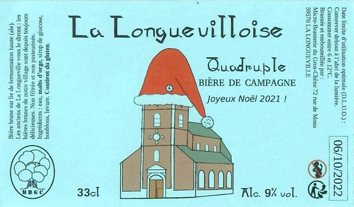 Etiquette BRASSERIE DU GROS CHENE 02