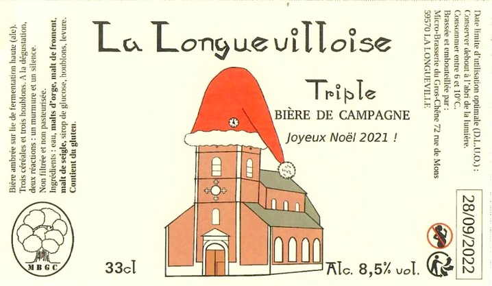 Etiquette BRASSERIE DU GROS CHENE 03