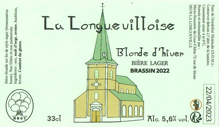 Etiquette BRASSERIE DU GROS CHENE 04