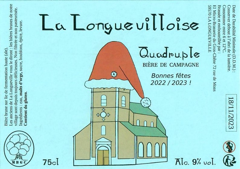 Etiquette BRASSERIE DU GROS CHENE 11