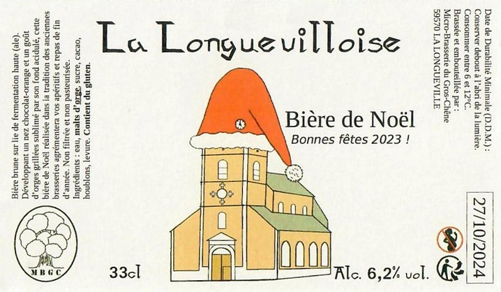 Etiquette BRASSERIE DU GROS CHENE 13