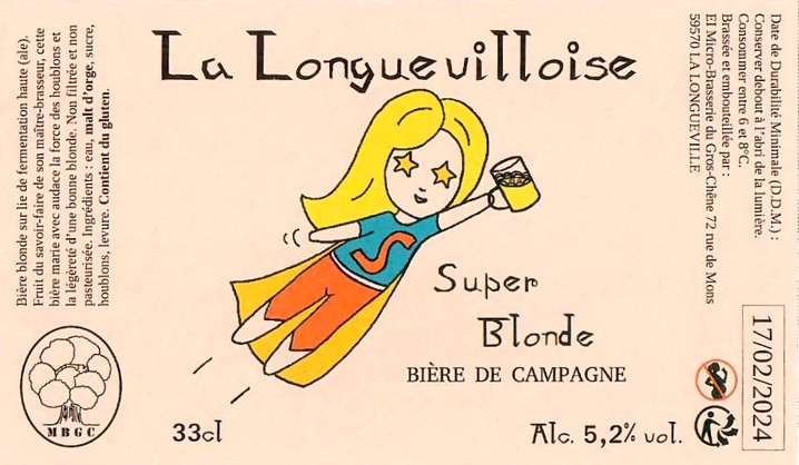 Etiquette BRASSERIE DU GROS CHENE 15