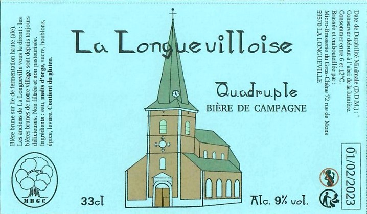 Etiquette BRASSERIE DU GROS CHENE 22