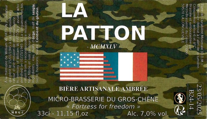 Etiquette BRASSERIE DU GROS CHENE 26