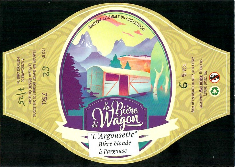 Etiquette BRASSERIE DU GUILLESTROIS 04