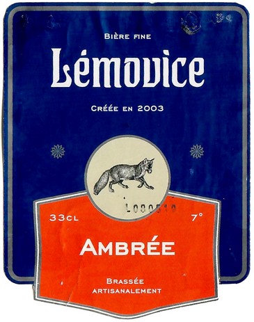 Etiquette BRASSERIE DU HAUT LIMOUSIN 22