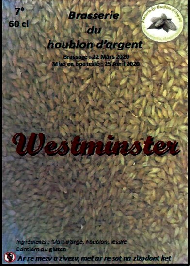 etiquette BRASSERIE DU HOUBLON D'ARGENT 03