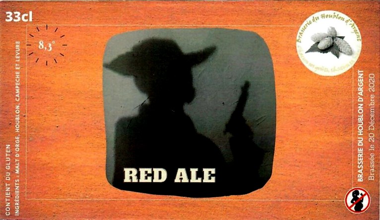 etiquette BRASSERIE DU HOUBLON D'ARGENT 08