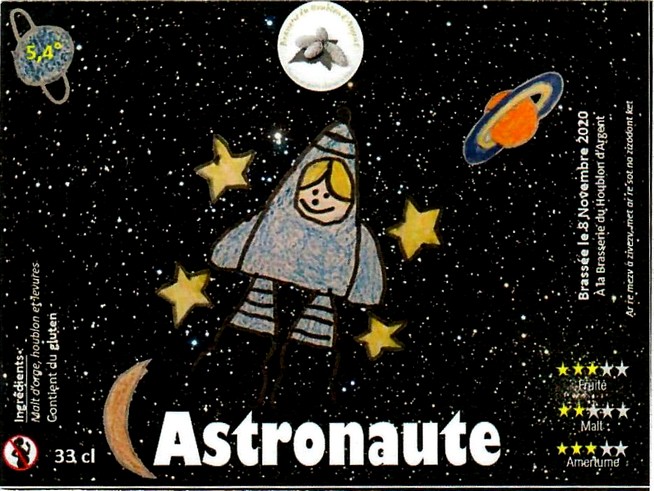 etiquette BRASSERIE DU HOUBLON D'ARGENT 09