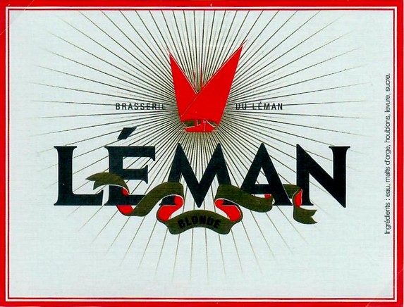 Etiquette BRASSERIE DU LEMAN 01