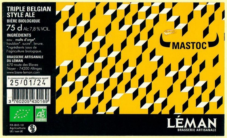 Etiquette BRASSERIE DU LEMAN 06