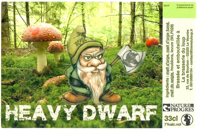 Etiquette BRASSERIE DU LOUP 05