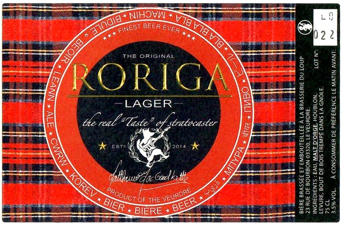 Etiquette BRASSERIE DU LOUP 06