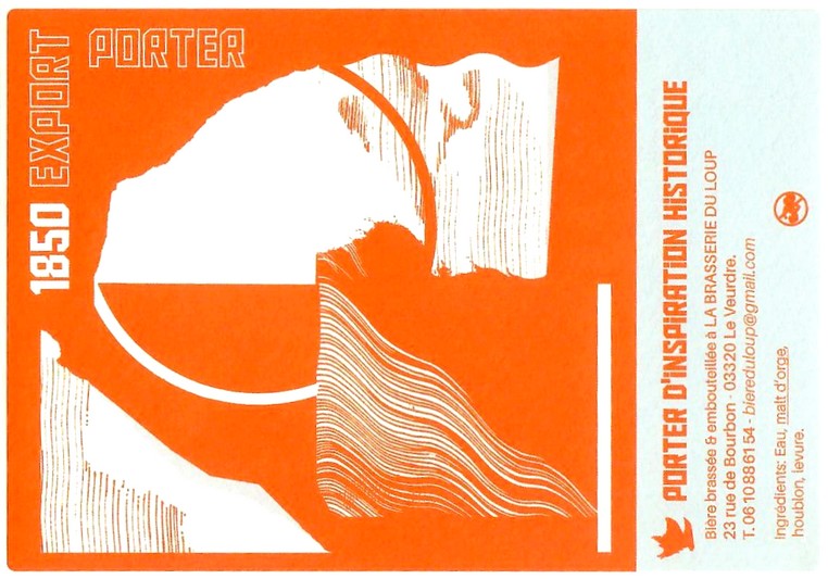 Etiquette BRASSERIE DU LOUP 08