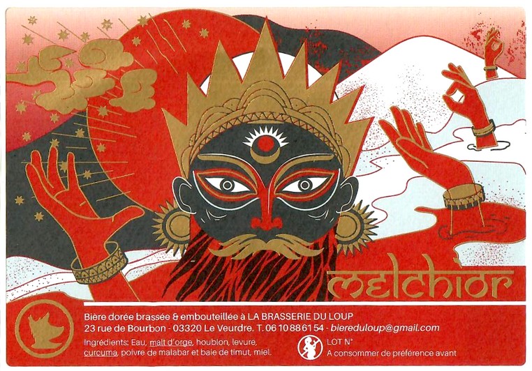 Etiquette BRASSERIE DU LOUP 09