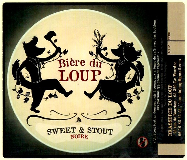 Etiquette BRASSERIE DU LOUP 13