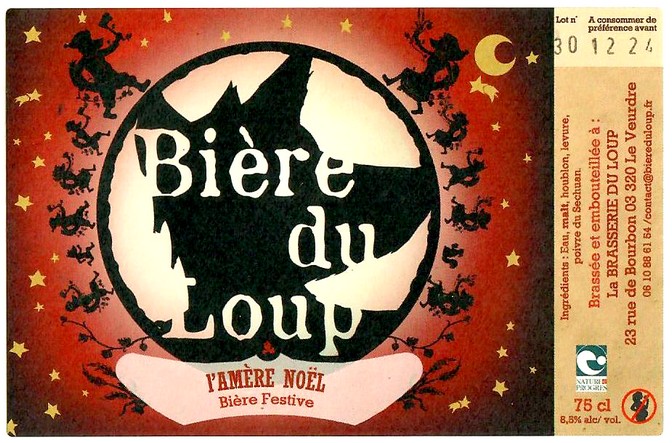 Etiquette BRASSERIE DU LOUP 17