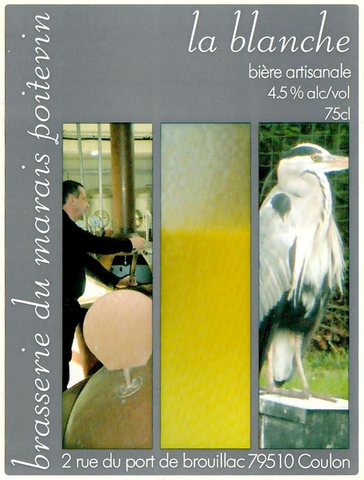 Etiquette BRASSERIE DU MARAIS POITEVIN 02